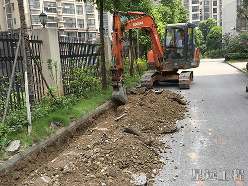 瀝青人力資源與社會保障廳銀杏嘉園路面改造項(xiàng)目